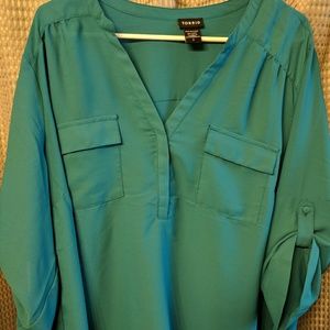 Semi sheet Torrid blouse